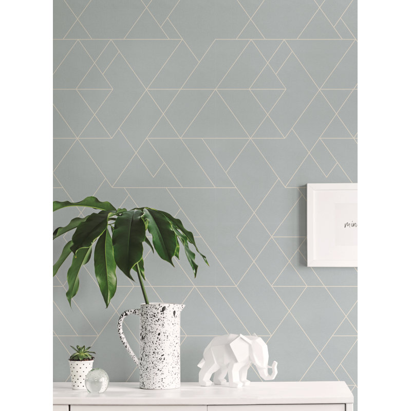 Mercer41 Triangle Art Deco Paintable Peel and Stick